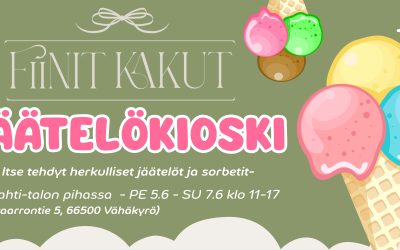 Jäätelökioski 5.-7.6.2026
